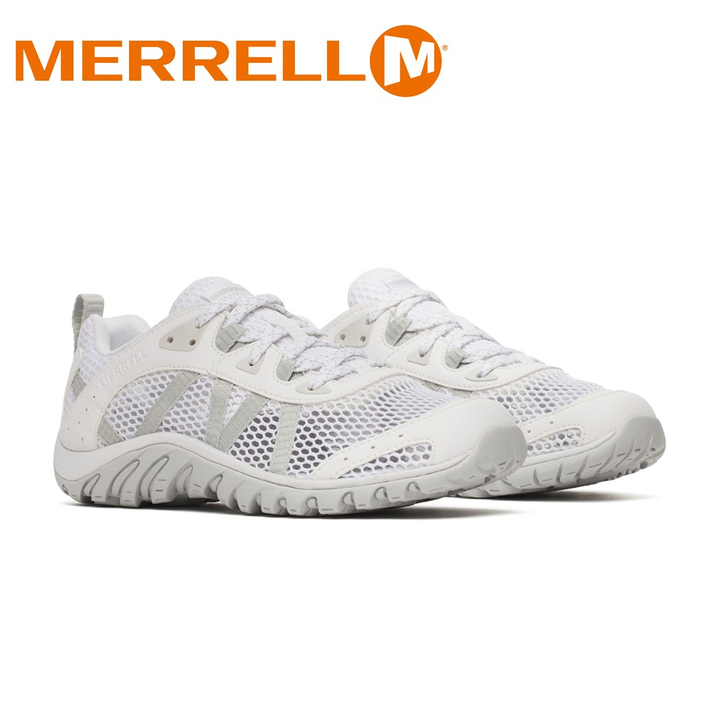 【全品P10倍！6日～9日まで】メレル MERRELL J00003302 レディース靴 靴 シューズ 2E スニーカー アウトドア シューズ 軽さ 通気性 メッシュ MAIPO 3 AEROSPORT 耐久性 ぼうぜん自失吸い入れる EVA 手持ち部分力 ローカットスニーカー 一般受け ブランド名 白いこと SP