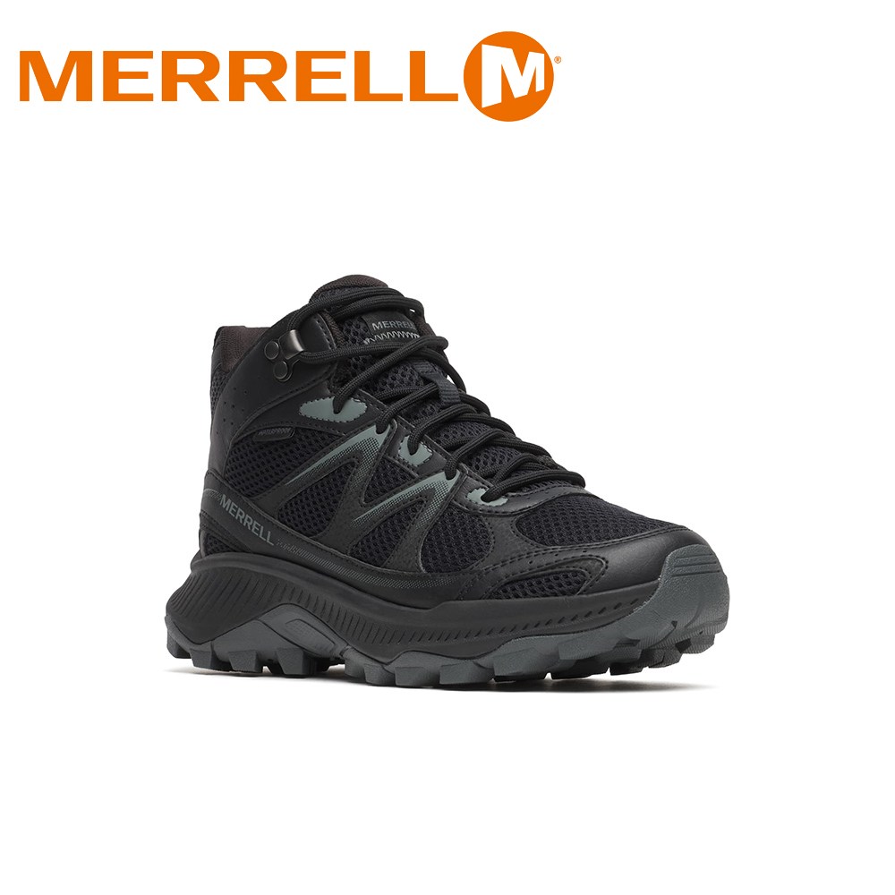 【全品P10倍！6日～9日まで】メレル MERRELL J00003506 レディース靴 靴 シューズ 2E スニーカー アウトドア 山歩き シューズ 雨合羽 ぼうぜん自失吸い入れる 耐久性 TEMPO EXP MID WP ハイカットスニーカー ミッドカットスニーカー 一般受け ブランド名 黒いこと SP
