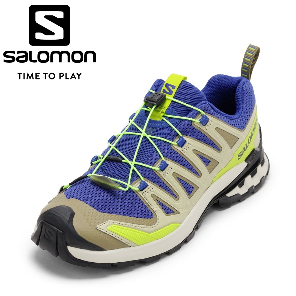 【全品P5倍!21日~24日】サロモン SALOMON L49145500 メンズ靴 靴 シューズ 2E スニーカー アウトドア トレイルランニング トレラン トレイル シューズ XA PRO 3D V9 耐久性 グリップ ローカットスニーカー 人気 ブランド ブルー SP|SHOE・PLAZA(シュープラザ)