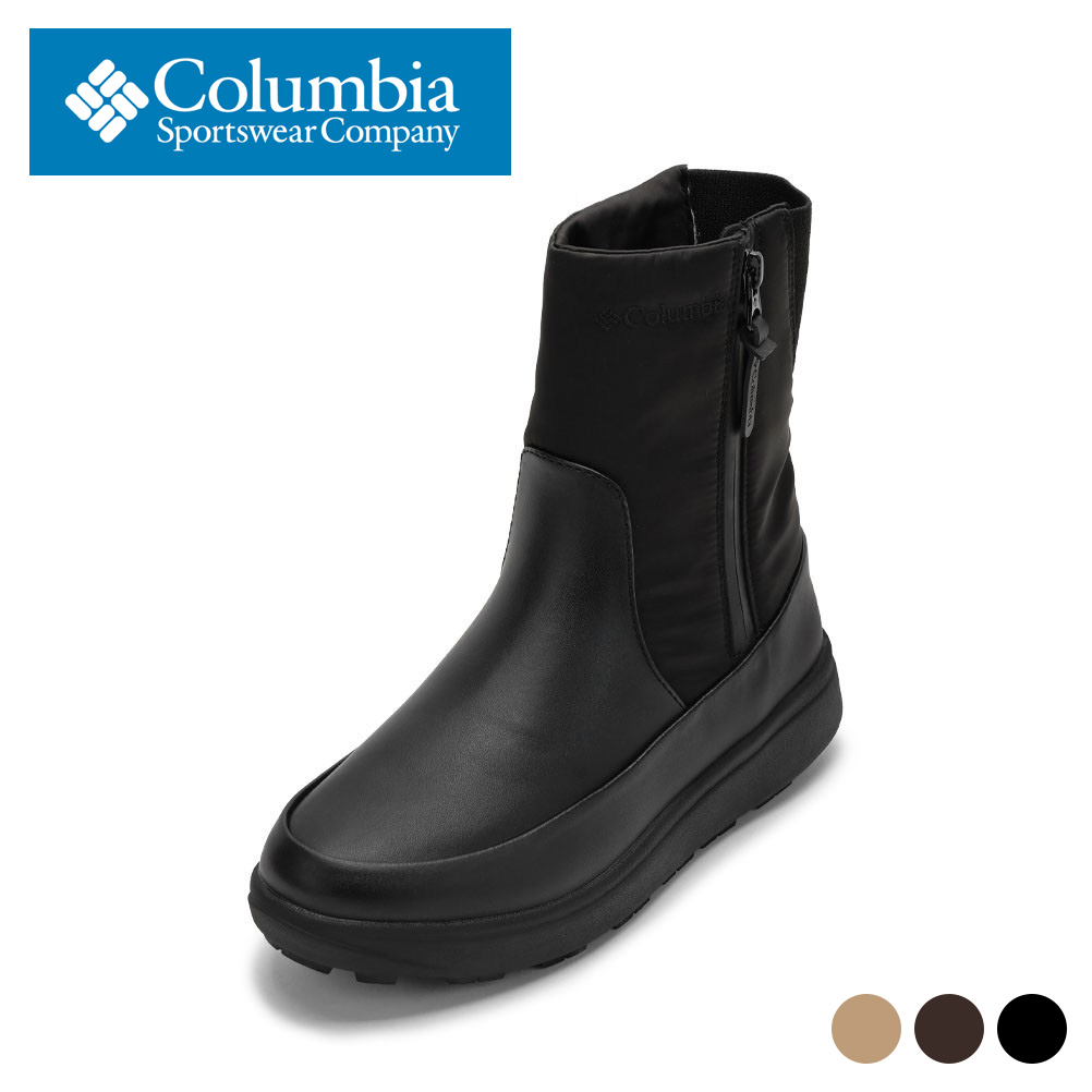 コロンビア Columbia YL8933 レディース靴 靴 シューズ 2E ブーツ 白いもの 三冬 アウトドア 側面 ゴア 天然ゴム 雨合羽 防寒 遊撃手 保温 サップランド3 DIVA SIDE-ZIP 手持ち部分力 ジッパー ファスナー ファスナー 一般受け ブランド名 黒いこと SP 靴-レディース靴-ブーツ