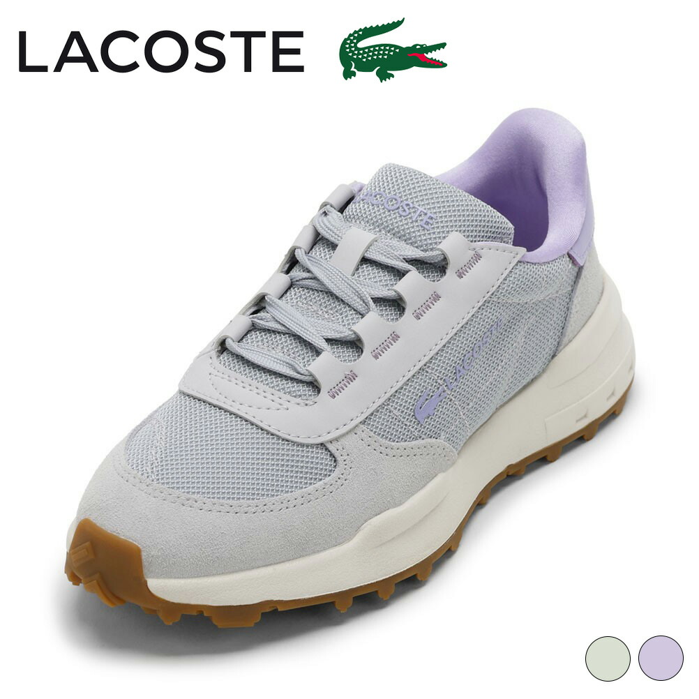 【全品P5倍！6日～9日まで】ラコステ LACOSTE 50SFA0083 レディース靴 靴 シューズ 2E相当 スニーカー ランニング ウォーキング シューズ メッシュ 通気性 ELITE ACTV EVO 225 2 SFA ナイロン スエード ローカットスニーカー 人気 ブランド SP