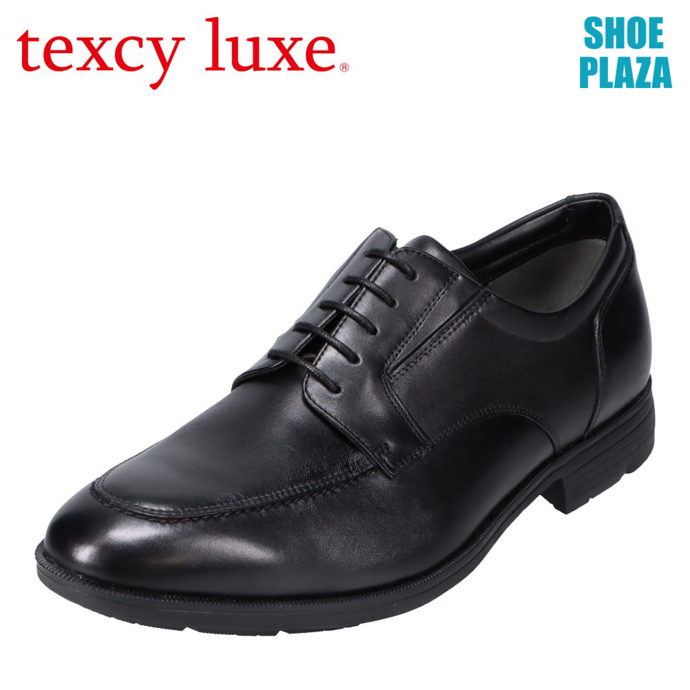 テクシーリュクス texcy luxe TU8006 メンズ靴 靴 シューズ 4E相当 ビジネスシューズ ゴアテックス 透湿 防水 本革 レザー 消臭 抗菌 清潔 ブラック SP