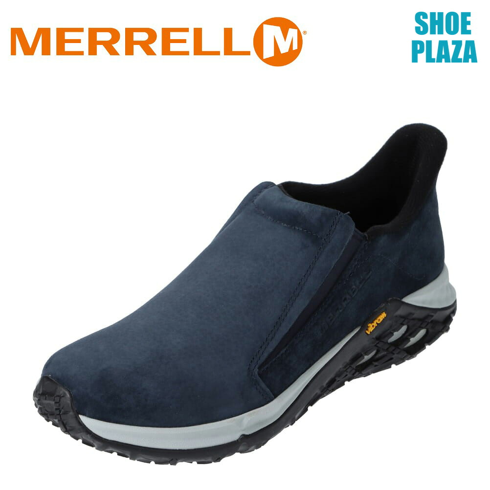 【全品P5倍!21日~24日】メレル MERRELL 5002205 メンズ靴 靴 シューズ 2E相当 アウトドアシューズ 滑りにくい Vibramソール JUNGLE MOC 2.0 大きいサイズ対応 ネイビー SP|SHOE・PLAZA(シュープラザ)