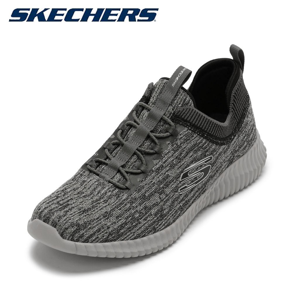 受賞店舗 楽天市場 スケッチャーズ Skechers スニーカー メンズ 靴 シューズ 2e相当 ローカット スニーカー カジュアル Elite Flex Hartnell 通気性 幅広 大きいサイズ対応 グレー ブラック Tsrc 東京靴流通センター 楽天市場店 公式店舗 Fcipty Com