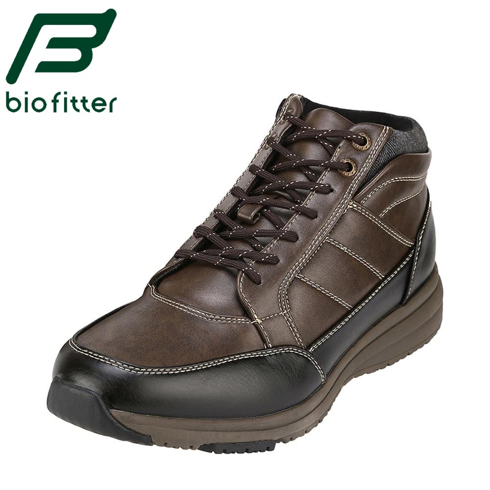 楽天市場 バイオフィッター サーモ Bio Fitter カジュアルシューズ Bf 4908 メンズ 靴 シューズ 3e相当 ハイカットスニーカー 防水 消臭 幅広 大きいサイズ対応 ダークブラウン Sp Shoe Plaza シュープラザ