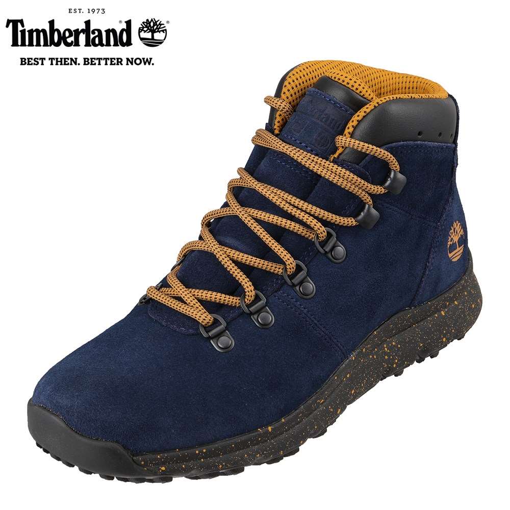 楽天市場 ティンバーランド Timberland Timb 177 メンズ靴 3e相当 ブーツ アウトドア World Hiker Mid 本革 レザー ネイビー Sp Shoe Plaza シュープラザ