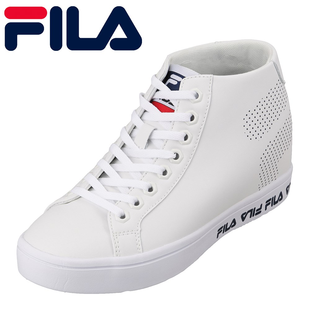 楽天市場 フィラ Fila Fc 6216w レディース靴 靴 シューズ 2e相当 スニーカー インヒール 美脚 替え紐付き 人気 ブランド ホワイト 靴 チヨダ楽天市場店