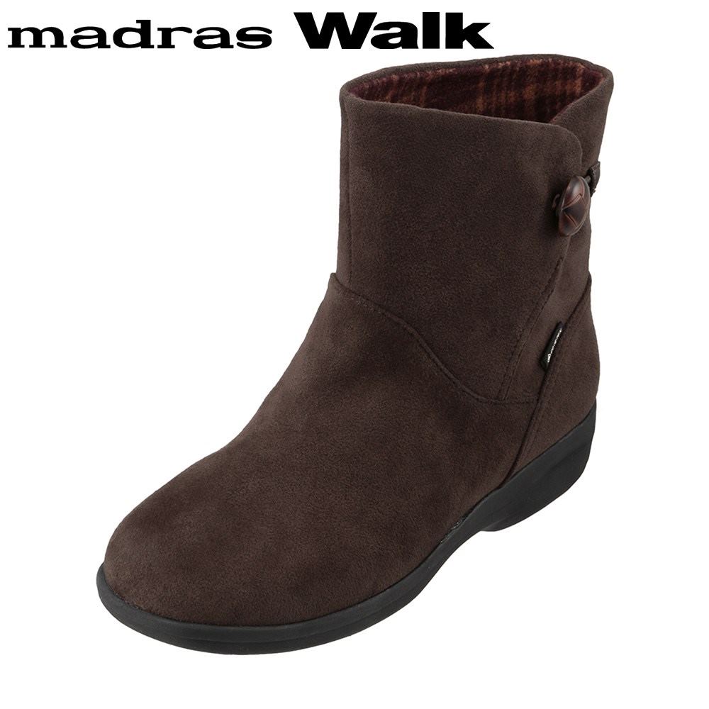 一部予約販売中 防水 ショートブーツ ブーツ 4e相当 レディース靴 Mwl2109 Walk Madras マドラスウォーク 雨の日 Tsrc ダークブラウン 蒸れにくい 透湿 ゴアテックス Rashiastrologer Com