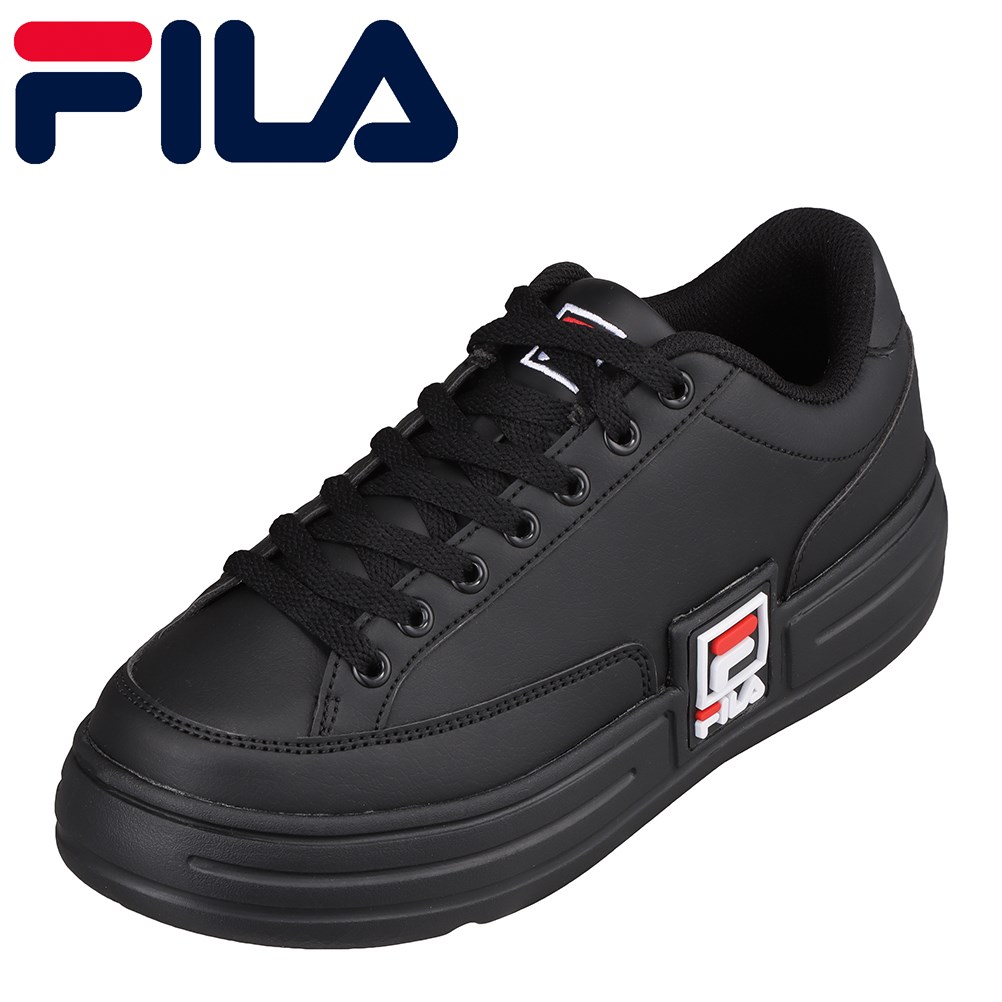楽天市場 フィラ Fila F0617 レディース靴 靴 シューズ 3e相当 スニーカー 独占販売 韓国 人気モデル 大きいサイズ対応 ブラック Sp Shoe Plaza シュープラザ
