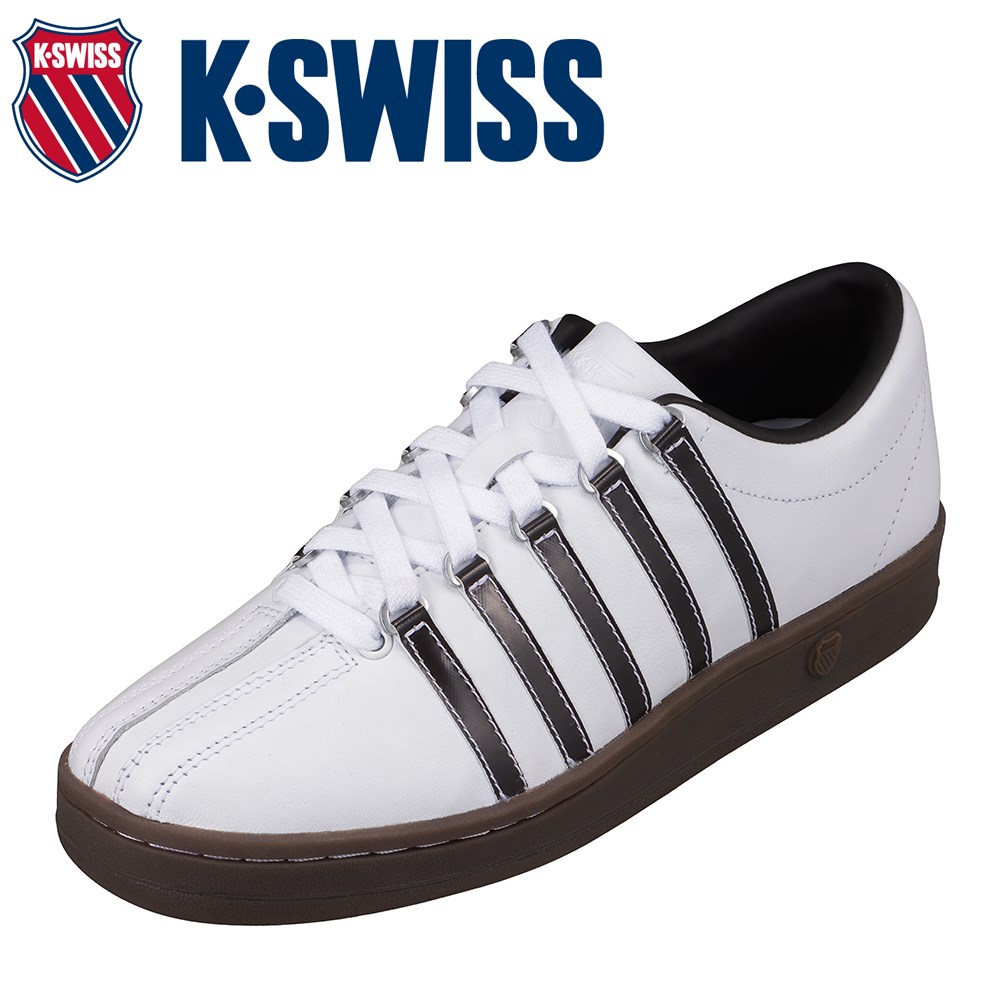 高速配送 楽天市場 ケースイス K Swiss Classic M メンズ靴 靴 シューズ スニーカー 本革 レザー 人気 ブランド 定番 小さいサイズ対応 大きいサイズ対応 ホワイト ブラウン Tsrc 東京靴流通センター 楽天市場店 全ての Www Jiptv Tv