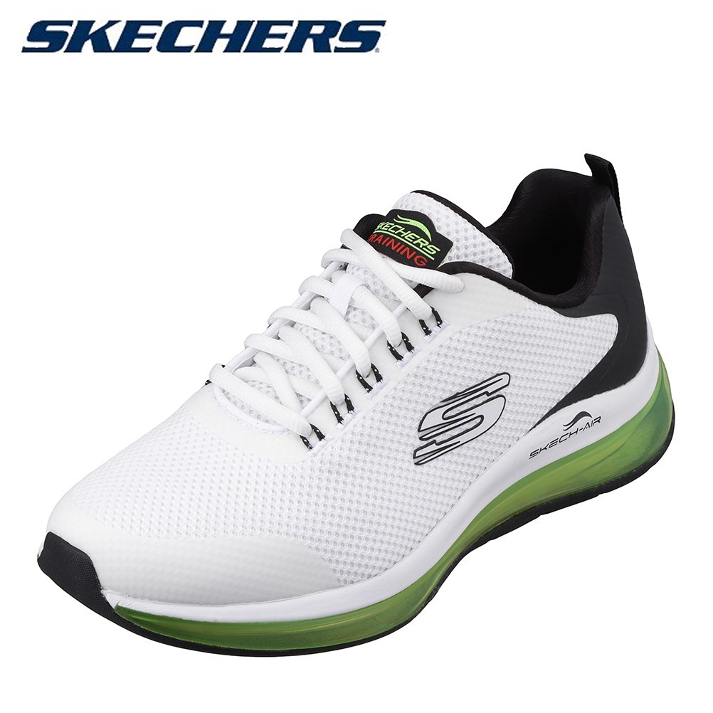 楽天市場 スケッチャーズ Skechers 2336 メンズ靴 靴 シューズ スポーツシューズ ランニングシューズ ジム トレーニング クッション性 ホワイトブラック Sp Shoe Plaza シュープラザ