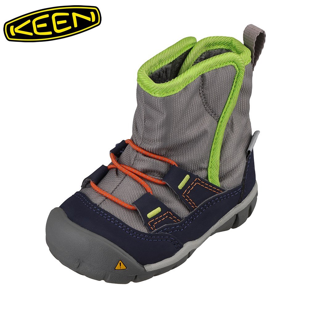 キーン Keen キッズ靴 嬰児靴 靴 シューズ 2eとかく ブーツ 軽さデシネ Peek 黄金時代 グレイ Tsrc Arsn Sn