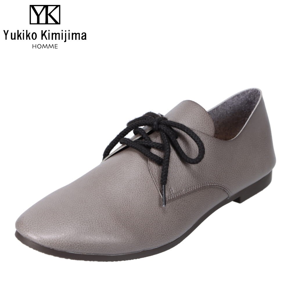 楽天市場 ユキコキミジマ Yukiko Kimijima Yk 302 メンズ靴 靴 シューズ 3e相当 カジュアルシューズ プレーントゥ シューレース 紐 小さいサイズ対応 カーキ Tsrc 東京靴流通センター 楽天市場店