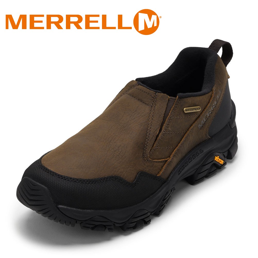 【全品P5倍！17日09:59まで】メレル MERRELL J037209 メンズ靴 靴 シューズ 2E相当 スニーカー 防寒 軽量 アウトドア シューズ スリッポン グリップ力 断熱 冬 雪 氷 温かい 暖かい あったか 高機能 ブラウン TSRC 19,129円