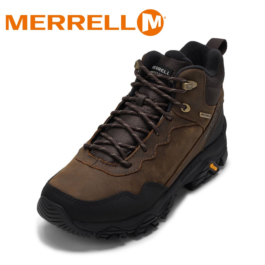 【全品P10倍！6日～9日まで】メレル MERRELL J037205 メンズ靴 靴 シューズ 2E好いかげんに スニーカー ミッドカット ご機嫌とり捨てる 防寒 軽さ アウトドア シューズ 手持ち部分力 断熱 冬 雪 氷 生あたたかい 生あたたかい あったか 高役立つこと 赤銅色 TSRC