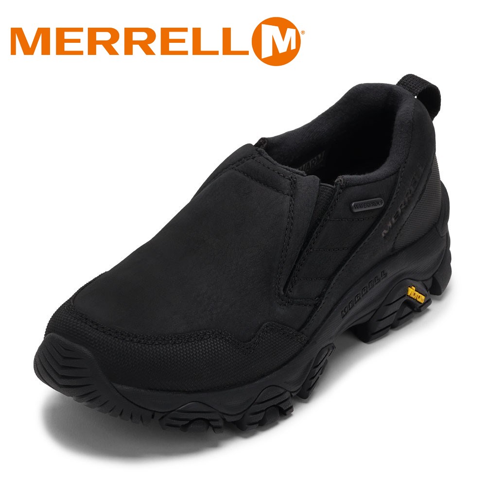 【全品P10倍！6日～9日まで】メレル MERRELL J037400 レディース靴 靴 シューズ 2E好いかげんに スニーカー 雨合羽 防寒 軽さ アウトドア シューズ スリッポン 手持ち部分力 断熱 冬 雪 氷 生あたたかい 生あたたかい あったか 高役立つこと 黒いこと TSRC