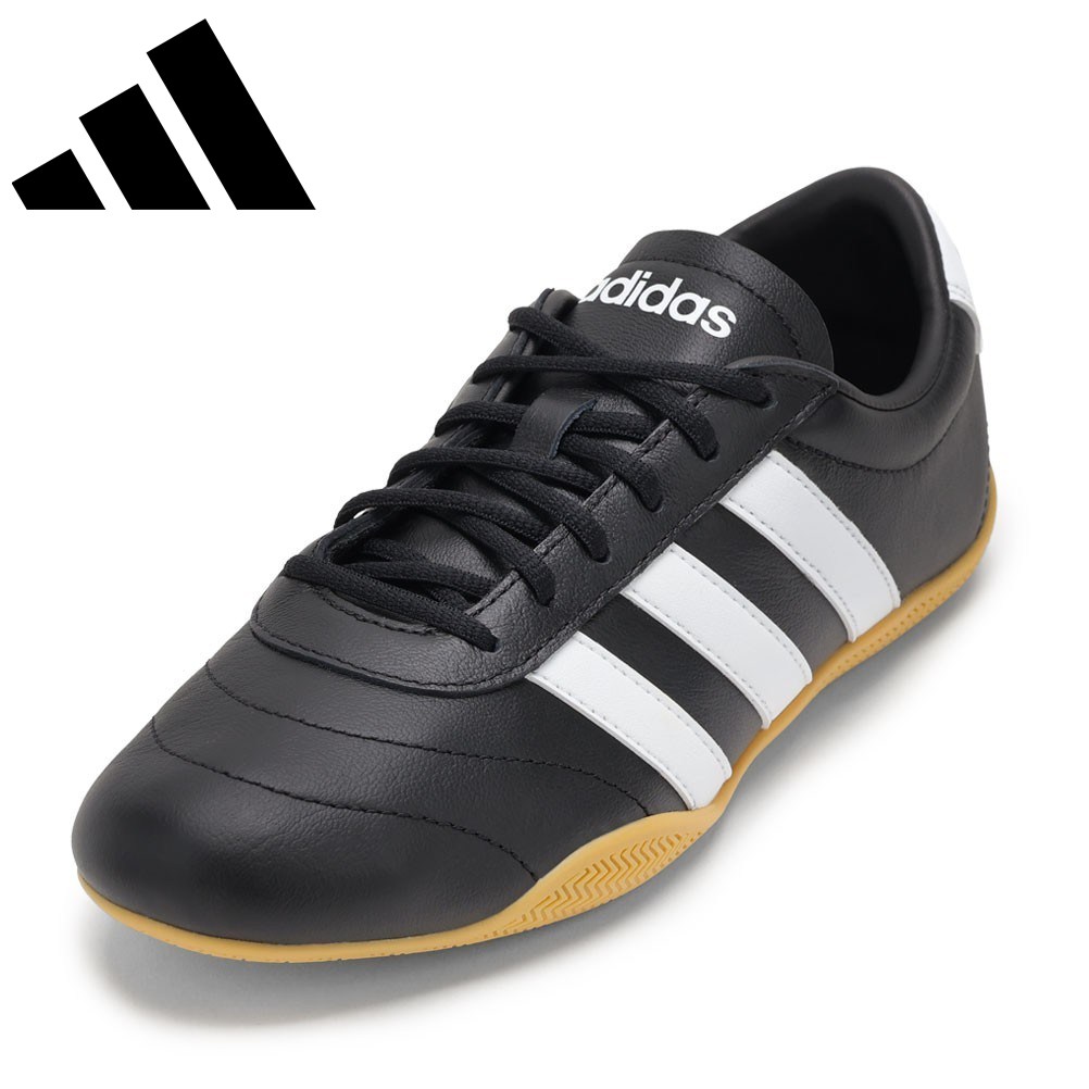 アディダス adidas JQ9684 レディース靴 靴 シューズ 2E スニーカー テニスシューズ GRAND COURT LO W レトロ クラシック ローカットスニーカー 人気 ブランド ブラック×ホワイト TSRC