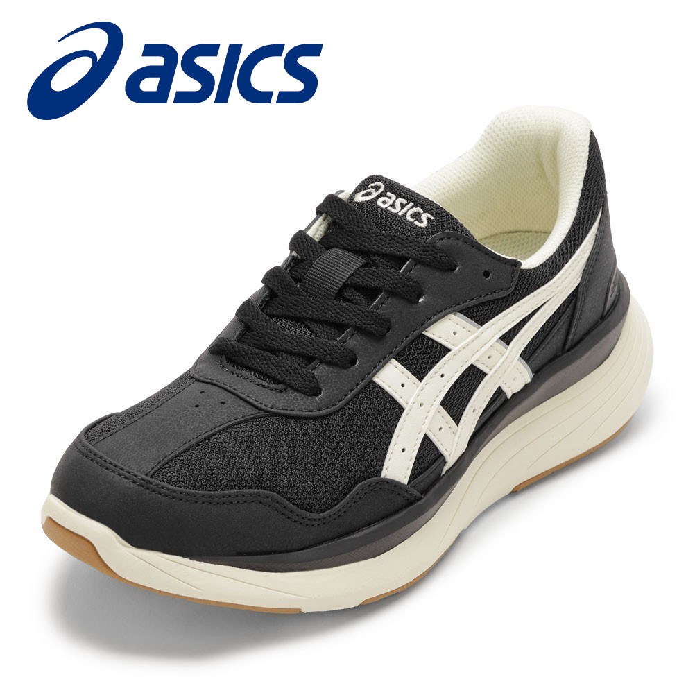 アシックス asics 1242A019.001 レディース靴 靴 シューズ 3E スニーカー ウォーキングシューズ ローカットスニーカー クッション性 メッシュ KNEESUP W019 幅広 3E ゆったり フィット ニット 反射材 リフレクター ブラック TSRC