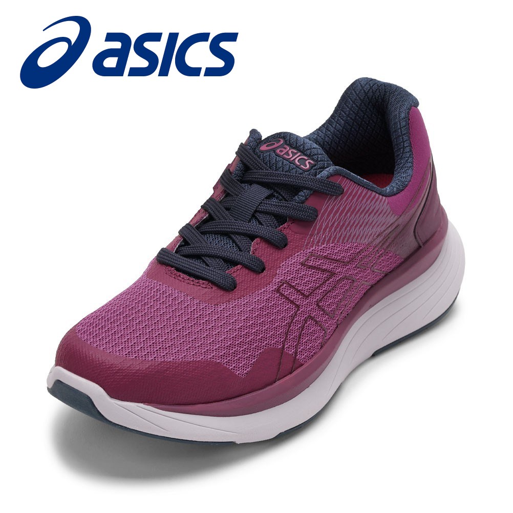 アシックス asics 1242A020.500 レディース靴 靴 シューズ 4E スニーカー ウォーキングシューズ ローカットスニーカー クッション性 メッシュ KNEESUP W020 幅広 4E ゆったり フィット ニット 反射材 リフレクター ワイン TSRC