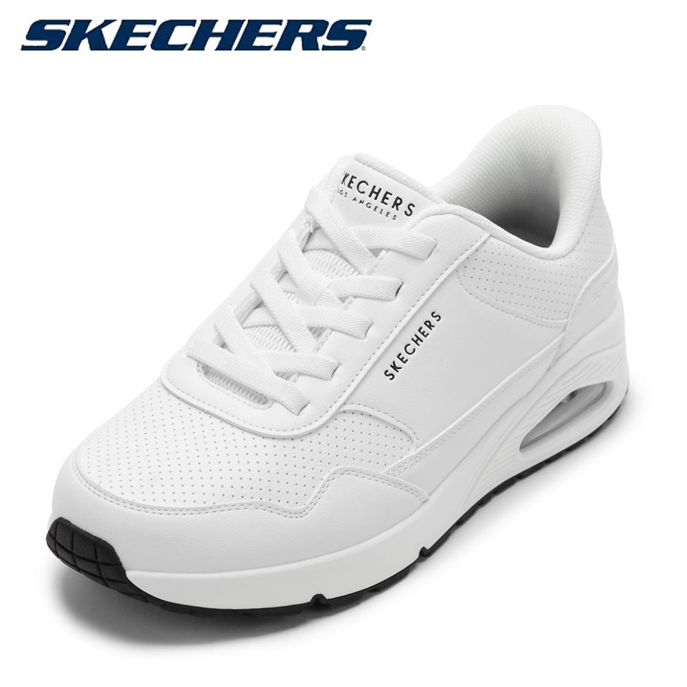 【全品P5倍！6日～9日まで】スケッチャーズ SKECHERS 183023W メンズ靴 靴 シューズ 4E相当 スニーカー スリップインズ UNO - BANKSIA LUXE ストレッチ ローカットスニーカー 人気 ブランド ホワイト TSRC