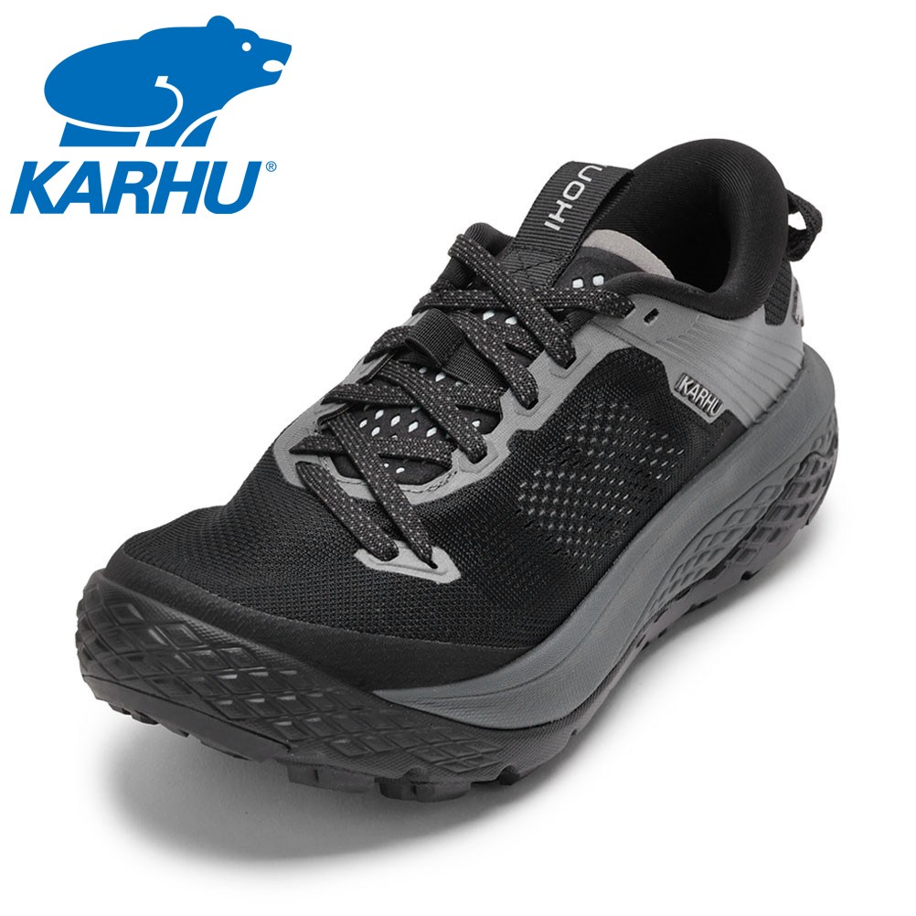 カルフ KARHU KH204006 レディース靴 靴 シューズ 2E スニーカー トレイルラン トレラン ランニング シューズ 撥水 クッション性 イコニトレイル1.0 グリップ 耐久性 ローカットスニーカー 人気 ブランド ブラック×ブラック TSRC