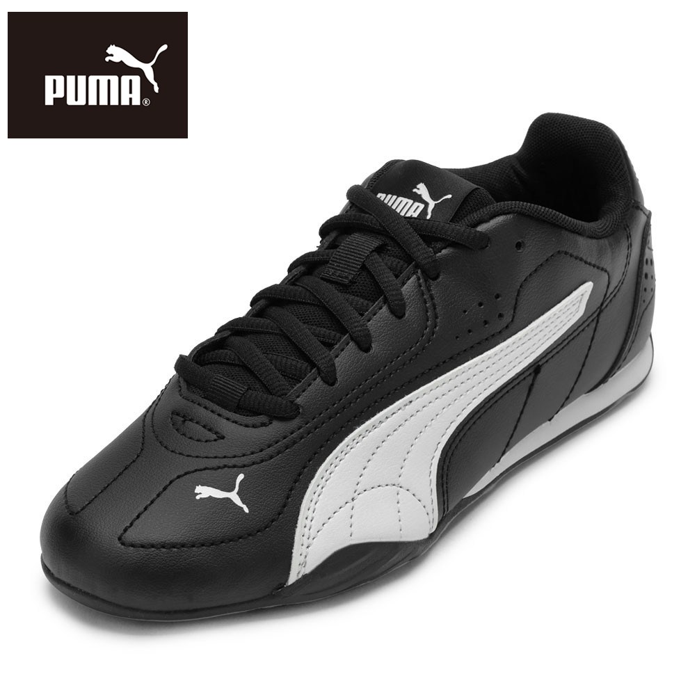 【全品P5倍！6日～9日まで】プーマ PUMA 402679.04L レディース靴 靴 シューズ 2E スニーカー プーマ キャッチ ローカットスニーカー 人気 ブランド ブラック×ホワイト TSRC