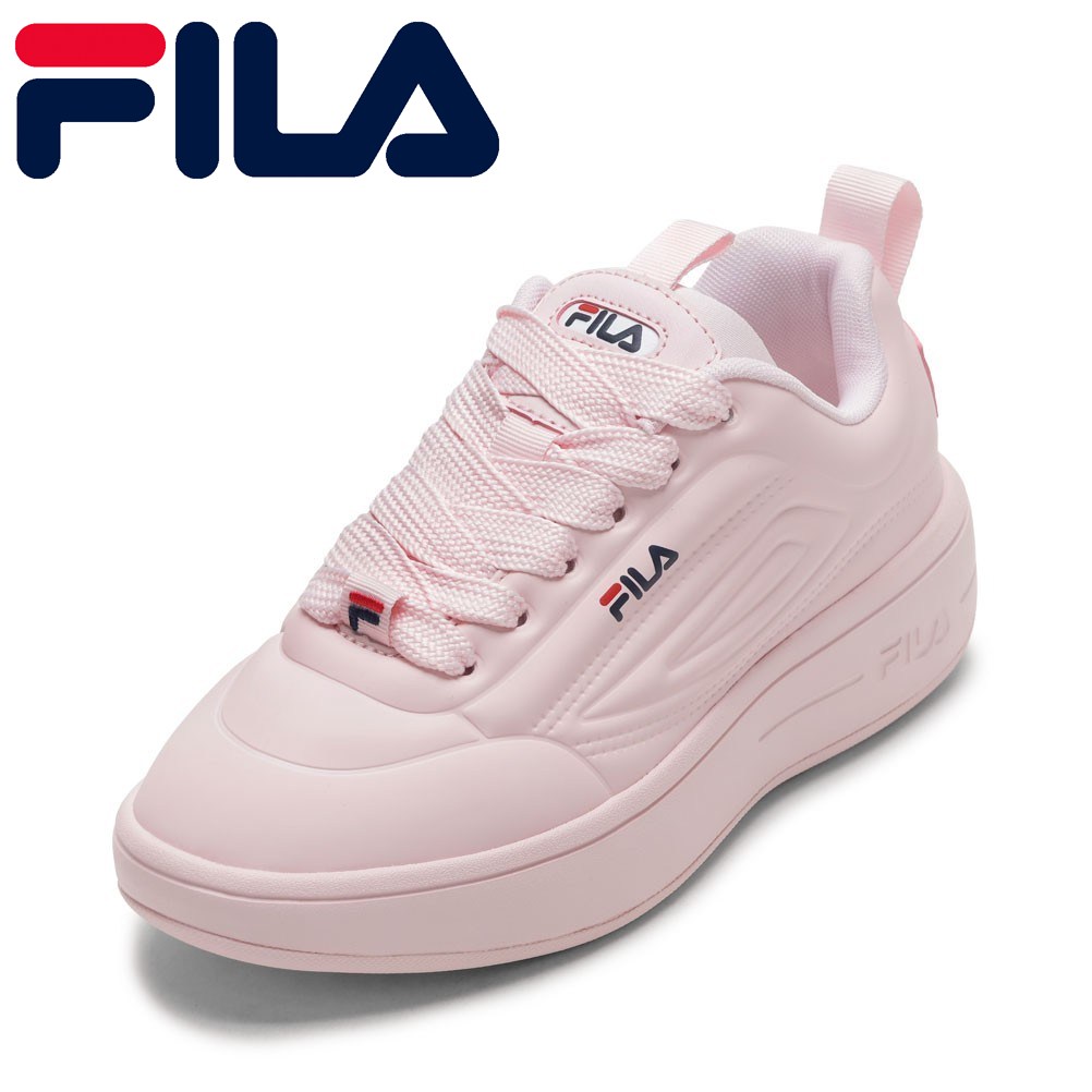 【全品P5倍！21日～24日】フィラ FILA FM0100995541 レディース靴 靴 シューズ 2E スニーカー SUPERBUBBLE 厚底 ローカットスニーカー 人気 ブランド ピンク TSRC｜東京靴流通センター 店