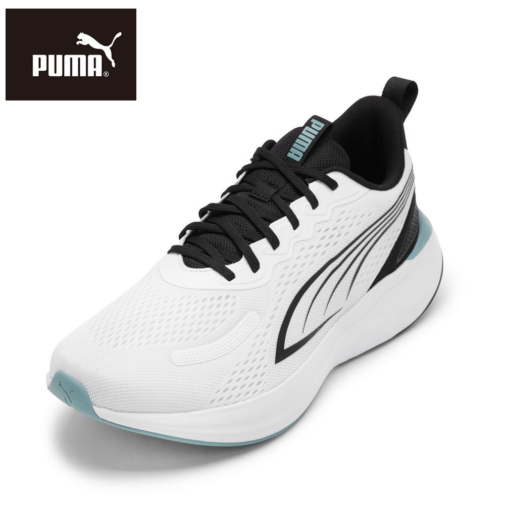 【全品P15倍！10日00:00～24H限定】プーマ PUMA 313415.02M メンズ靴 靴 シューズ 2E スニーカー ランニング ウォーキング シューズ スリッポン 軽量 クッション性 SOFTRIDE ムーブ オン U JF ローカットスニーカー 人気 ブランド ホワイト×ブラック TSRC