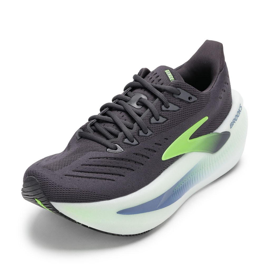【全品P10倍！6日～9日まで】ブルックス BROOKS BRM 4793 メンズ靴 靴 シューズ 2E スニーカー 駈けっくらシューズ 軽さ 座布団性 ローカットスニーカー 一般受け ブランド名 黒いこと×緑であること TSRC