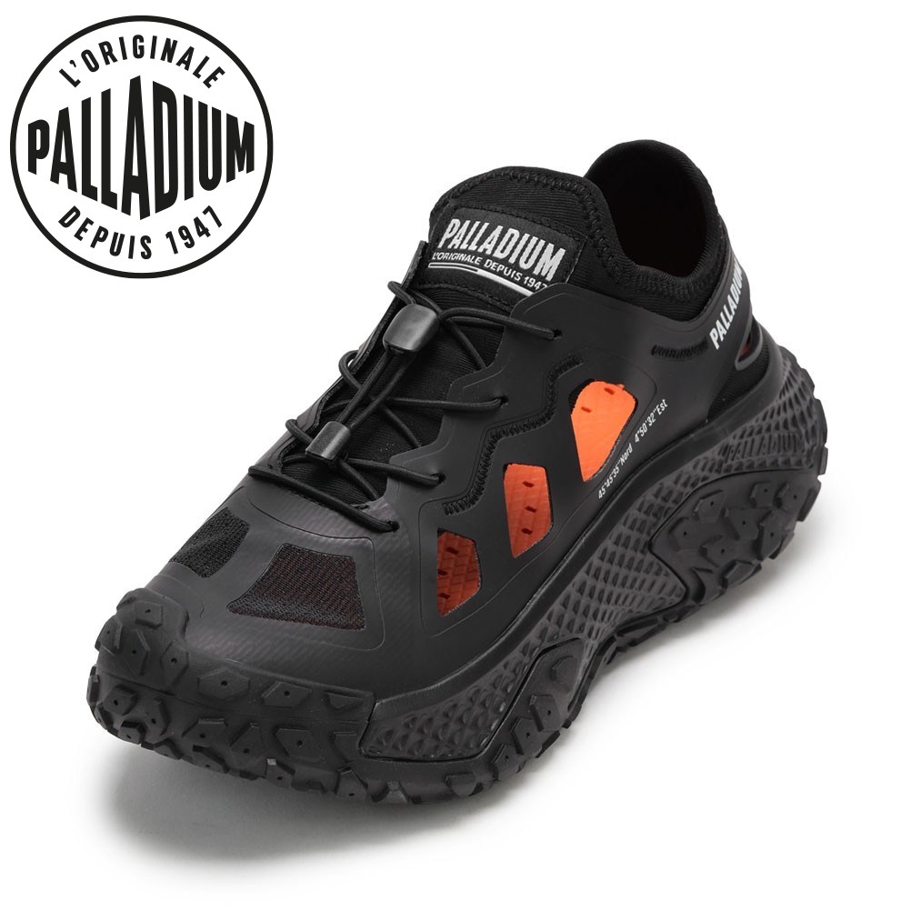【全品P10倍！6日～9日まで】パラディウム PALLADIUM 74686L レディース靴 靴 シューズ スニーカー サンダル 運動競技 スポサン 座布団性 通気性 メッシュ OFFBOUND HYDRO 速乾 ローカットスニーカー 一般受け ブランド名 黒いこと TSRC
