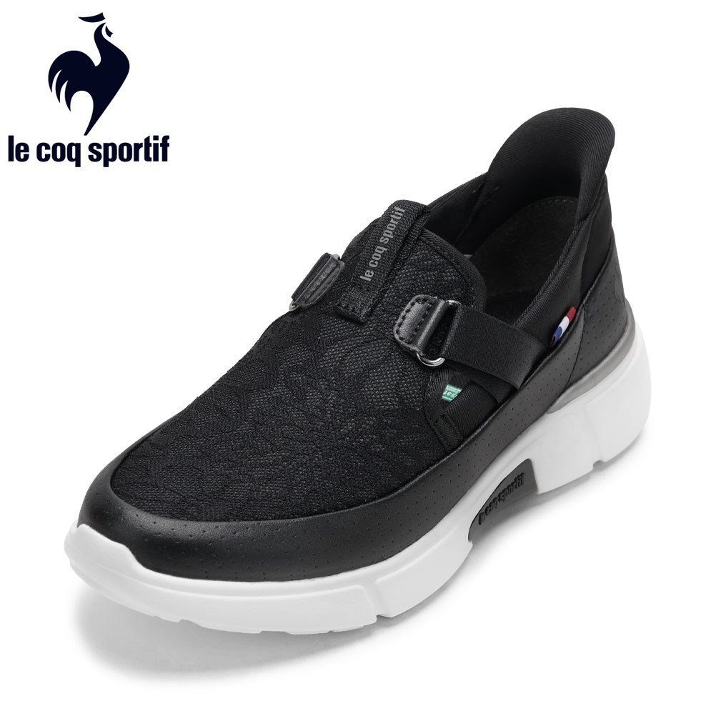 ルコックスポルティフ le coq sportif LU5SSN23LZ レディース靴 靴 シューズ 3E スニーカー スリッポン たたみ目性 LCS ロワール SP LC SI 消臭 低手向かい ローカットスニーカー 一般受け ブランド名 黒いこと×白いこと TSRC