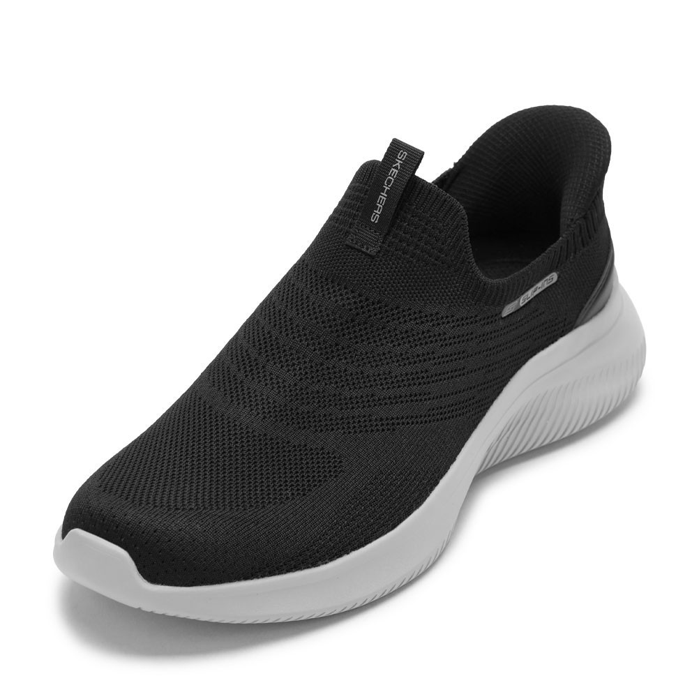 【全品P5倍！6日～9日まで】スケッチャーズ SKECHERS 233201 メンズ靴 靴 シューズ 2E スニーカー スリッポン ハンズフリー スリップインズ クッション性 ULTRA FLEX 4.0 ストレッチ ニット ローカットスニーカー 人気 ブランド ブラック×グレー TSRC 9,933円