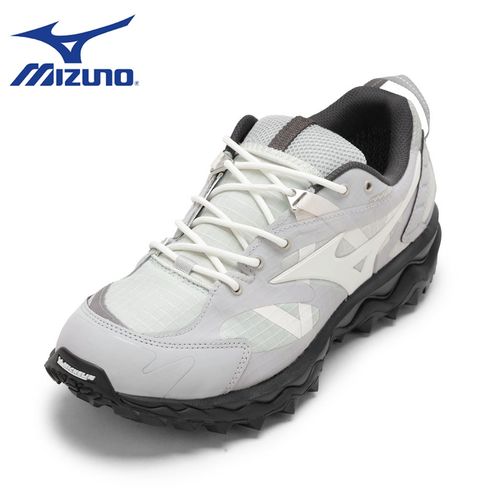 ミズノ MIZUNO D1GA237310 メンズ靴 靴 シューズ 2E スニーカー 防水 シューズ ゴアテックス GORE-TEX 透湿 クッション性 MUJIN TL GTX グリップ力 耐久性 柔らかい ローカットスニーカー 人気 ブランド グレー×ホワイト TSRC