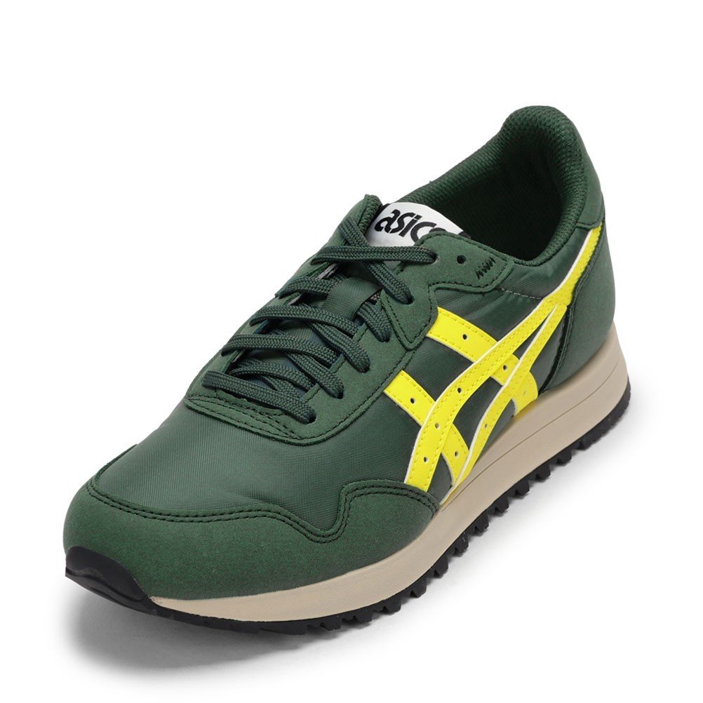 アシックス asics 1203A293.301M メンズ靴 靴 シューズ 2E スニーカー ランニング シューズ TIGER RUNNER II シンプル ローカットスニーカー 人気 ブランド グリーン TSRC