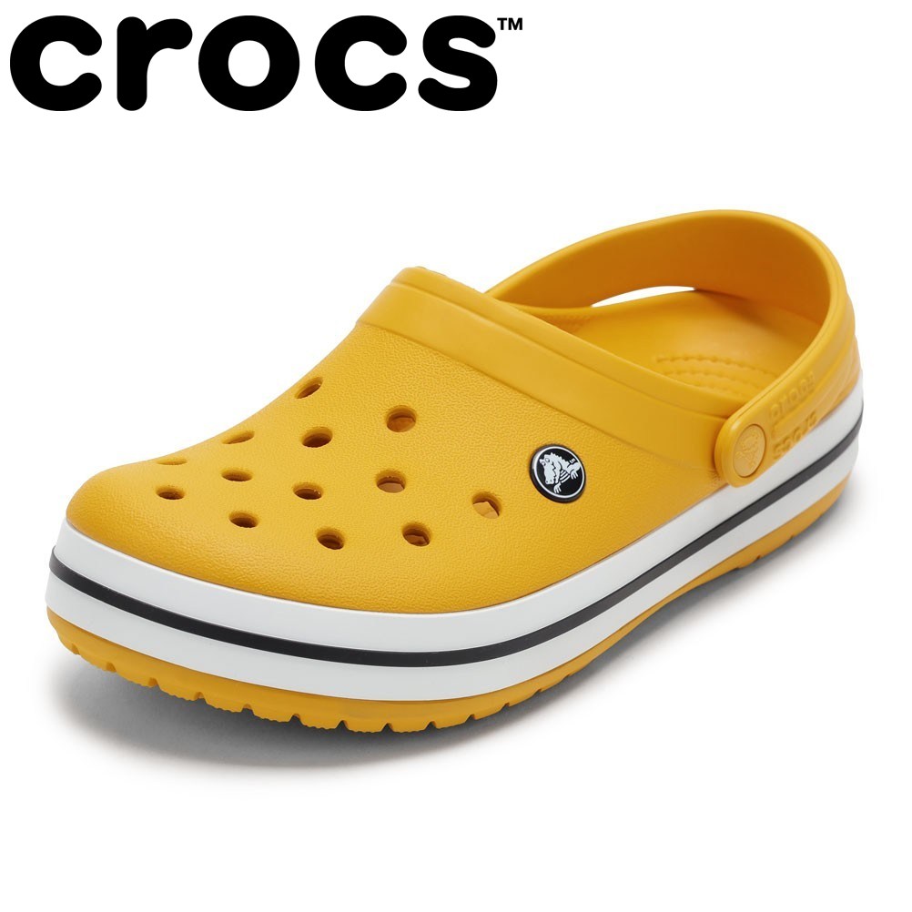 クロックス crocs 11016 M 4 メンズ靴 靴 シューズ 3E クロッグ サンダル CROCBAND 時辰儀ダンス楽隊 軽さ 座布団 一般受け ブランド名 ターメリック TSRC