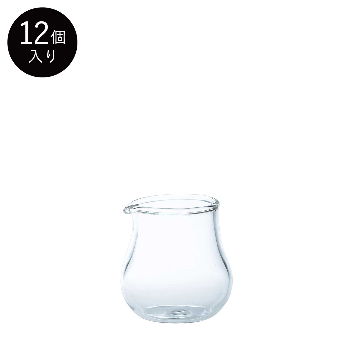 ポイント5倍／お買い物マラソン期間中【公式】東洋佐々木ガラス ミルクピッチャー 12個 東洋佐々木ガラス TS49002ハンドメイド 中国製 透明 食卓 コーヒー 紅茶 ミルクティー ギフト 佐々木ガラス