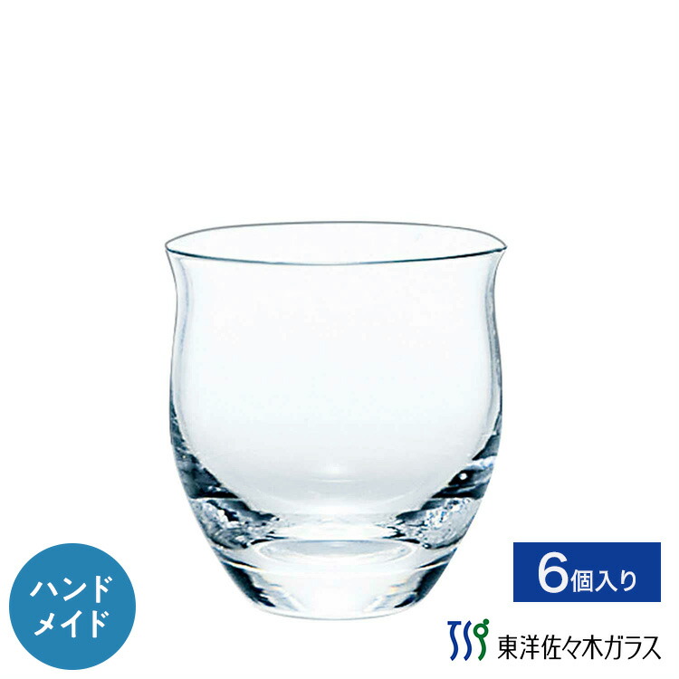 【公式】東洋佐々木ガラス 杯 6個セット プロユース 業務用 家庭用 家飲み ハンドメイド クリスタルガラス 日本製 酒器 日本酒 冷酒 ギフト 佐々木ガラス