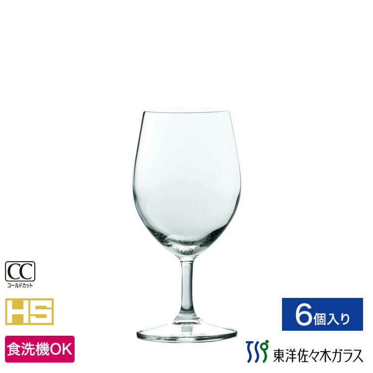 楽天市場】【公式】東洋佐々木ガラス ワイングラス レセプション 6個