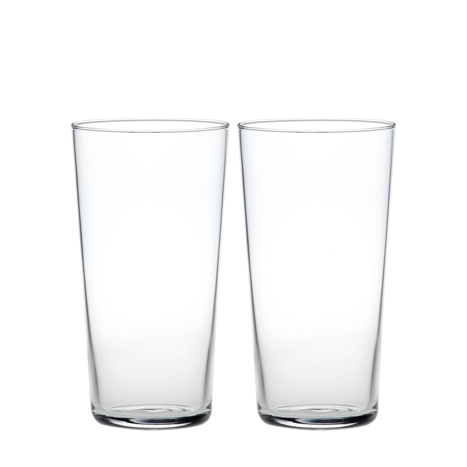 大正ガラス脚付きグラス2個セット WASHIZUKA GLASS STUDIO（鷲塚貴紀）の脚付きグラス クリア