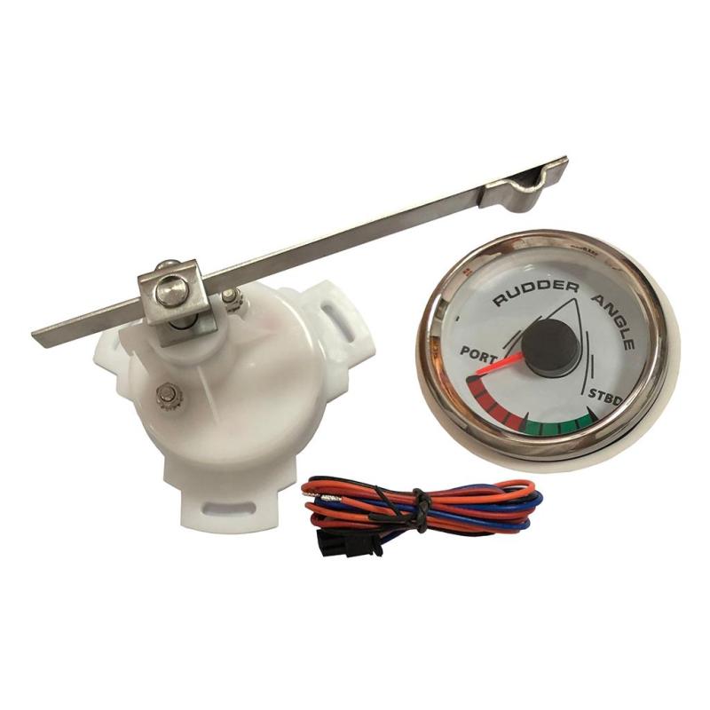舵角ゲージ 0-190ohm 9-32v 52mm マリンボート用 付 IP67防水 防塵 防曇保護