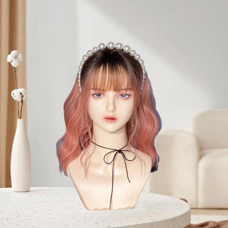 楽天市場】女性マネキンヘッド.マネキン PVC ヘッド