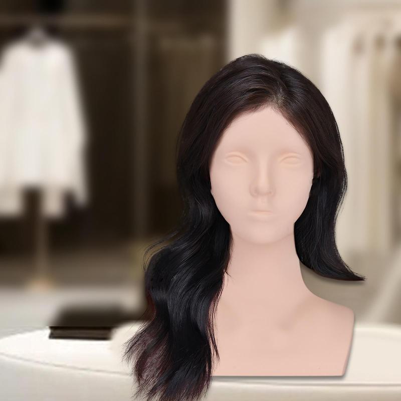 女性マネキンヘッド ポータブルマネキンヘッド スカーフ ジュエリー メガネ用バスト