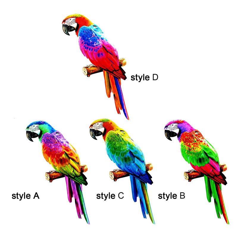 楽天市場】カラフルな人工オウム置物彫刻写真の小道具 DIY 動物