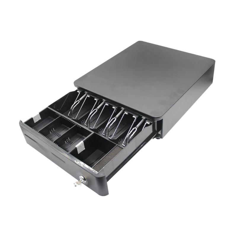 小売用のトレイでマネードロワーをロックします