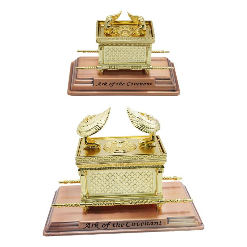 契約の箱 レプリカ像 金属装飾 耐久性のある 宗教的ギフト ゴールデン像 祝福パーティーギフト 寝室用