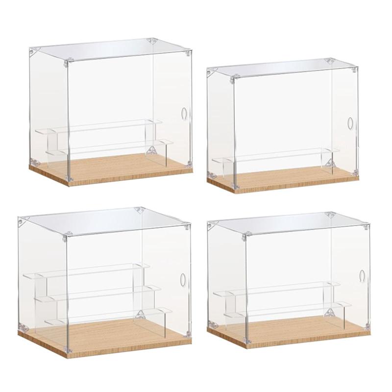 POP MART 100% ライト付き ディスプレイ コンテナ クリア POP MART 100% Assemblable Lighted Display Container - POP