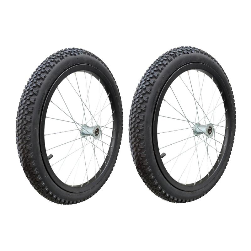 【7月限定 要エントリー 抽選で最大100%ポイントバック】2 X 20インチ トレーラーホイール.軽量.高耐久性.スペアホイール｜Dovewill