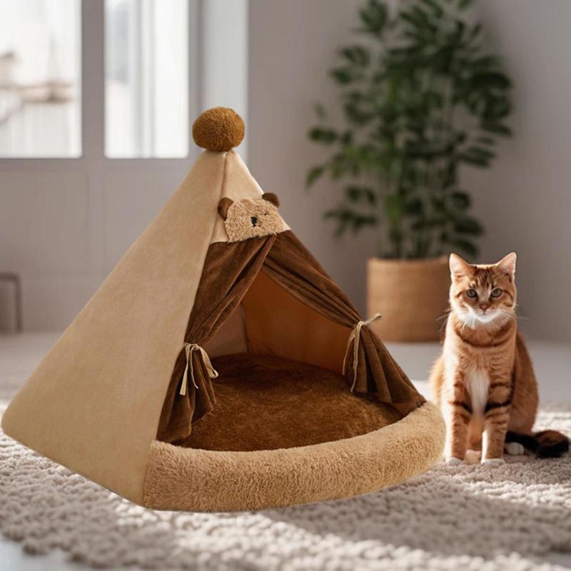 ハンドメイド 羊毛製 洞窟型ペットベッド 楽天市場】猫の洞窟ペットベッド 羊毛フェルト つぶ貝デザイン