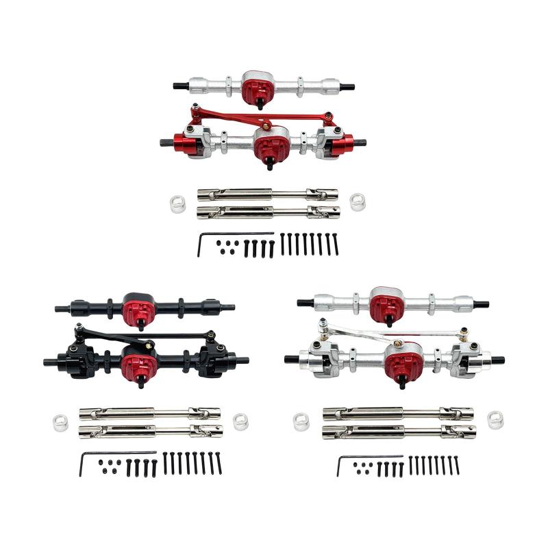 1/12 RCフロントリアアクスルアセンブリRCカーアクセサリー耐摩耗ドライブシャフト交換用MN82 MN78アクセサリーパーツ