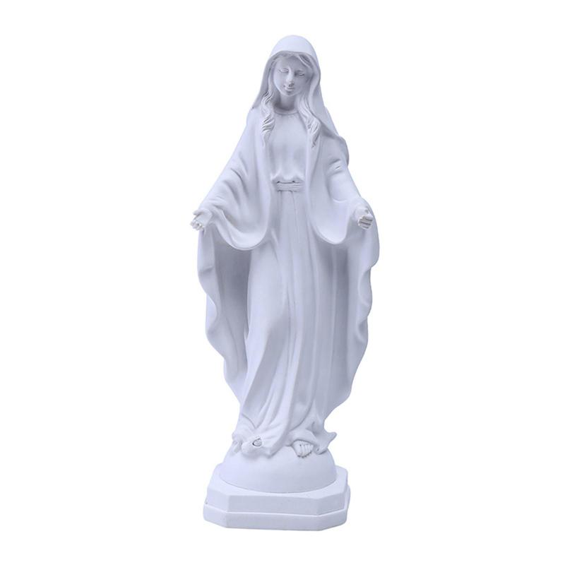 祝せられたマリア像の彫刻宗教的な装飾樹脂の置物